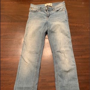 Abercrombie slim blue jeans